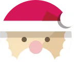 Santa Claus Illustration SVG Icon